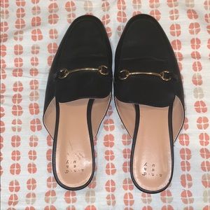 Target black mules